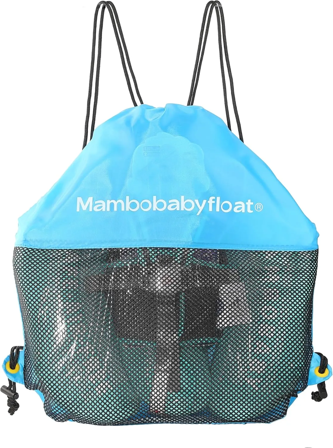 Mambobaby Float with Canopy Baby Float Non Inflatable Baby Safety Float for Swimming Pool Float Upgraded Tail Soft Skin-Friendly Material for Toddler Infant 3-24 Months, Rainbow Green