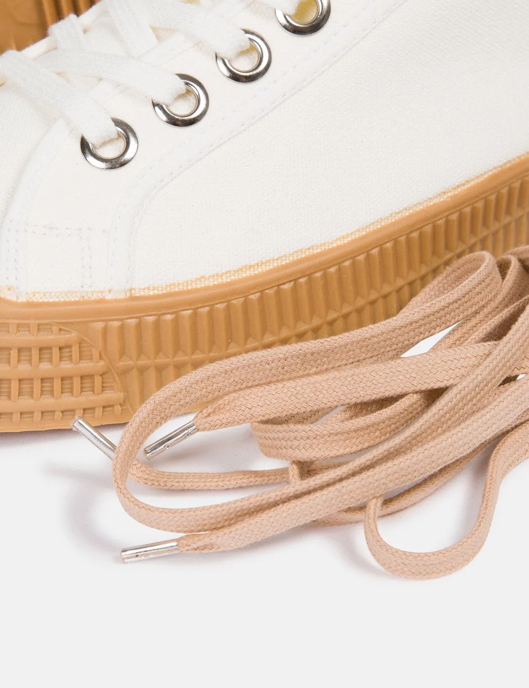 Master Worldwide delivery Expert advice Novesta - (Canvas) White/Gum Trainers Star