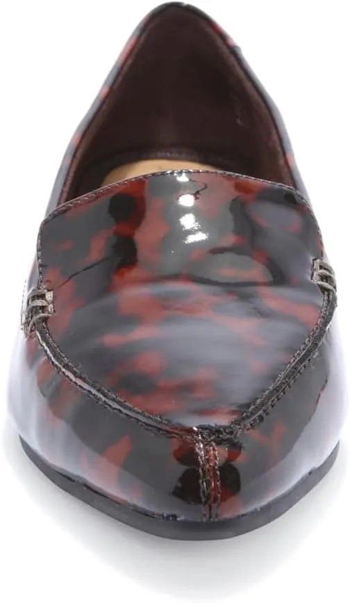 ME TOO Audra Animal Print Pointed Toe Flat