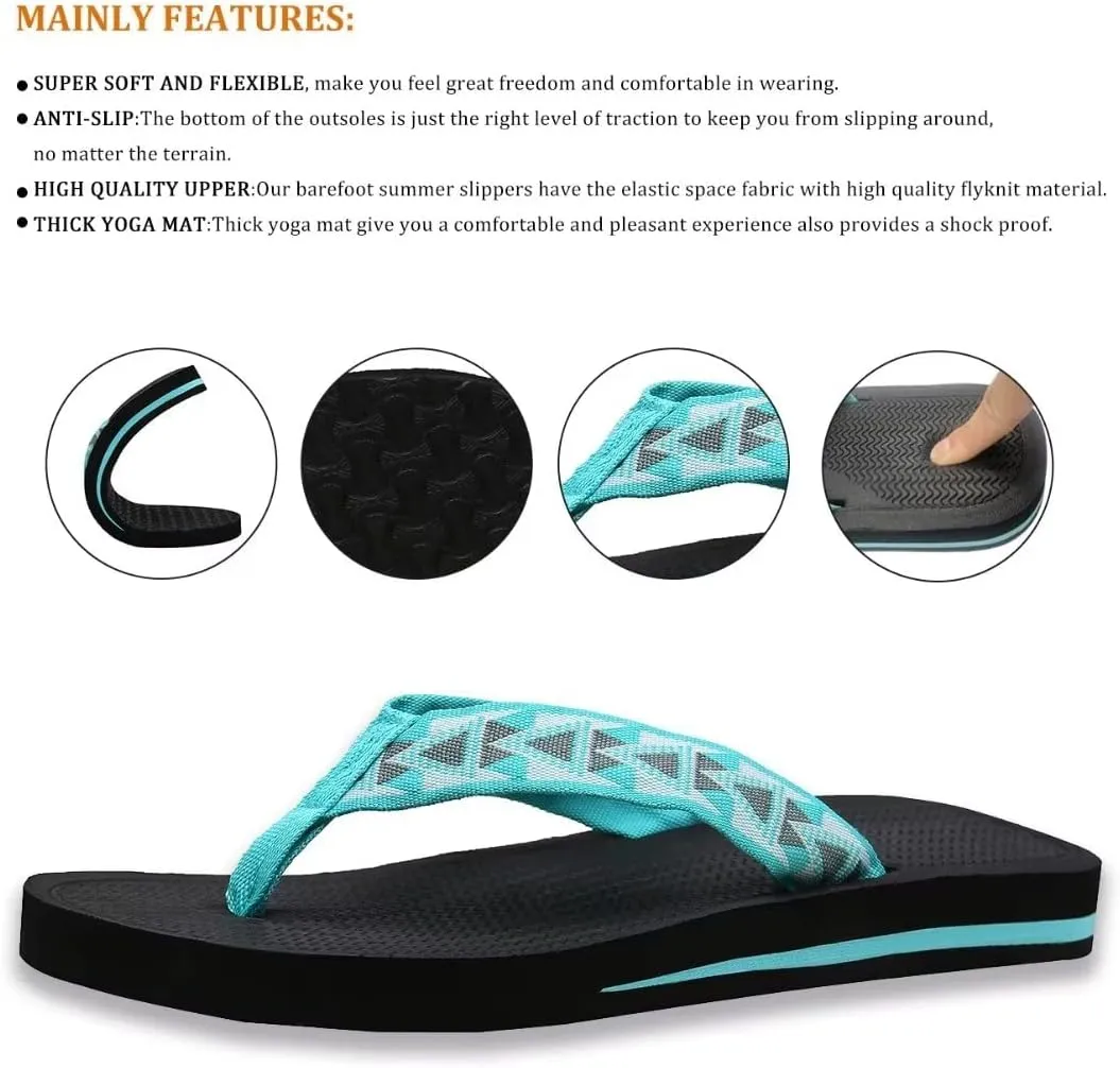MEGNYA Women’s Flip Flops/Sandals/Summer Beach Slippers