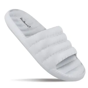 Men's Flip Flop Sliders  - WC8770 Light Grey