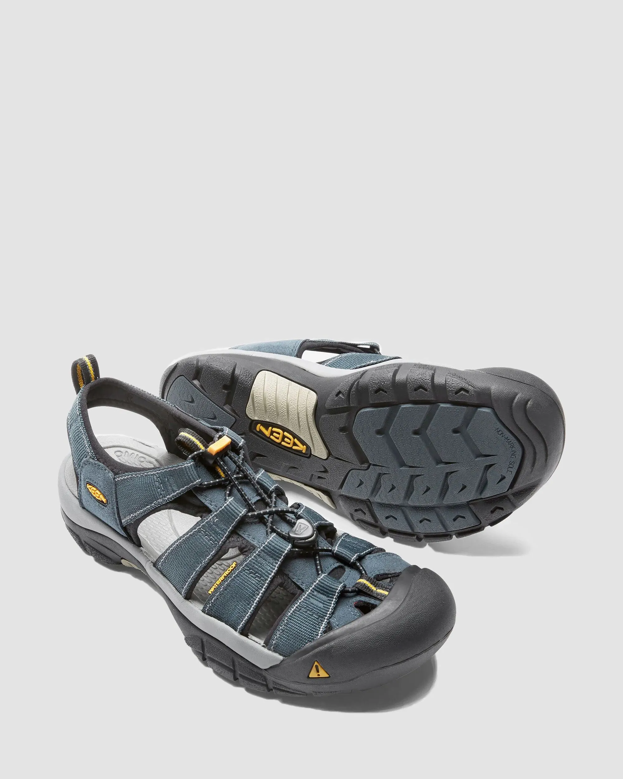 Men's Keen Newport H2 Sandals - Navy/Medium Gray