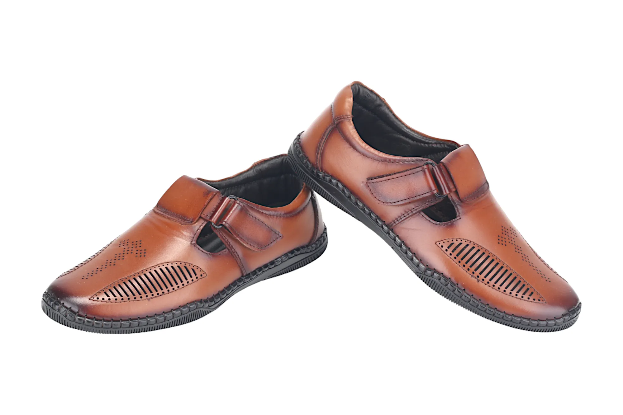 Mens Leather Fisherman Sandal 996548