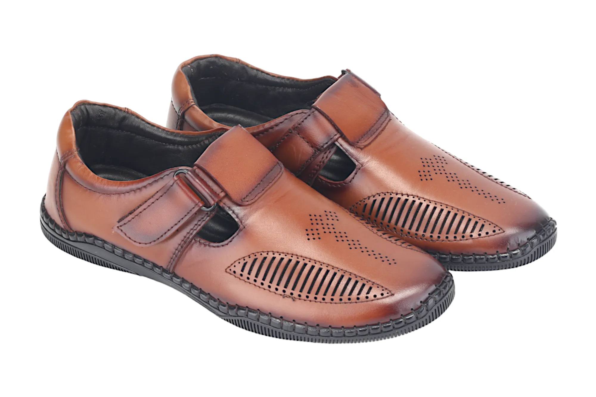Mens Leather Fisherman Sandal 996548