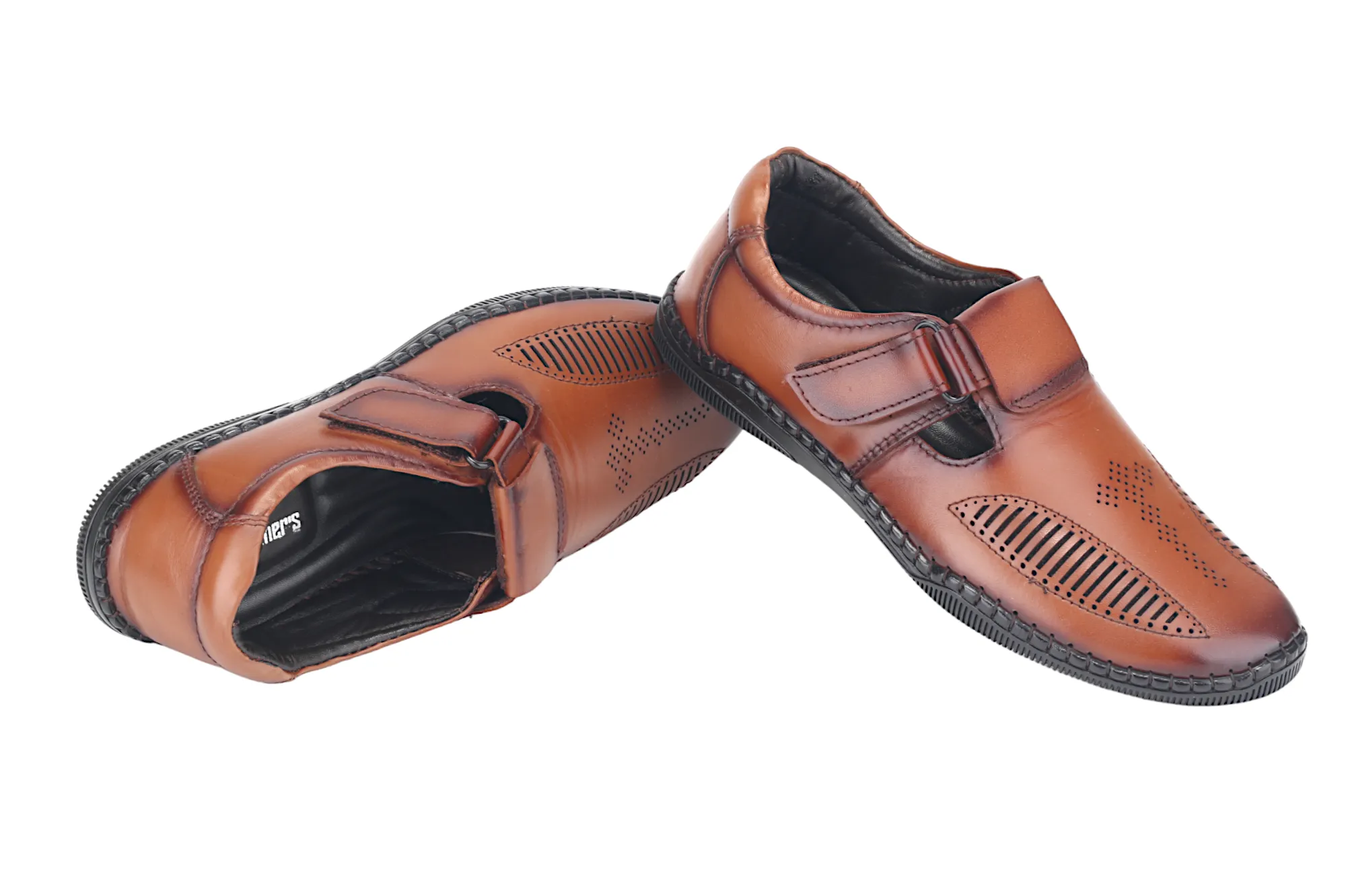 Mens Leather Fisherman Sandal 996548