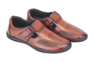 Mens Leather Fisherman Sandal 996548