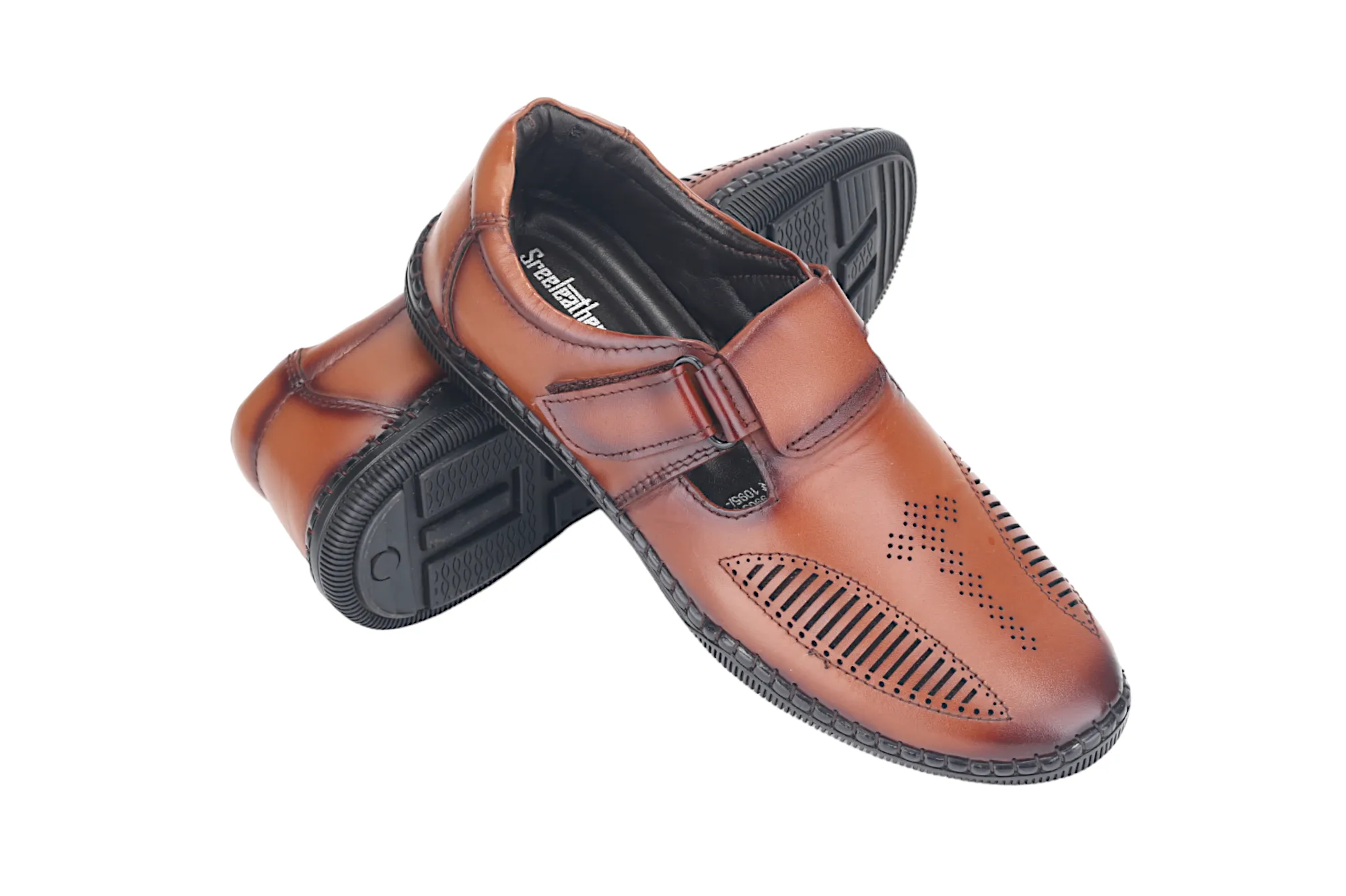 Mens Leather Fisherman Sandal 996548