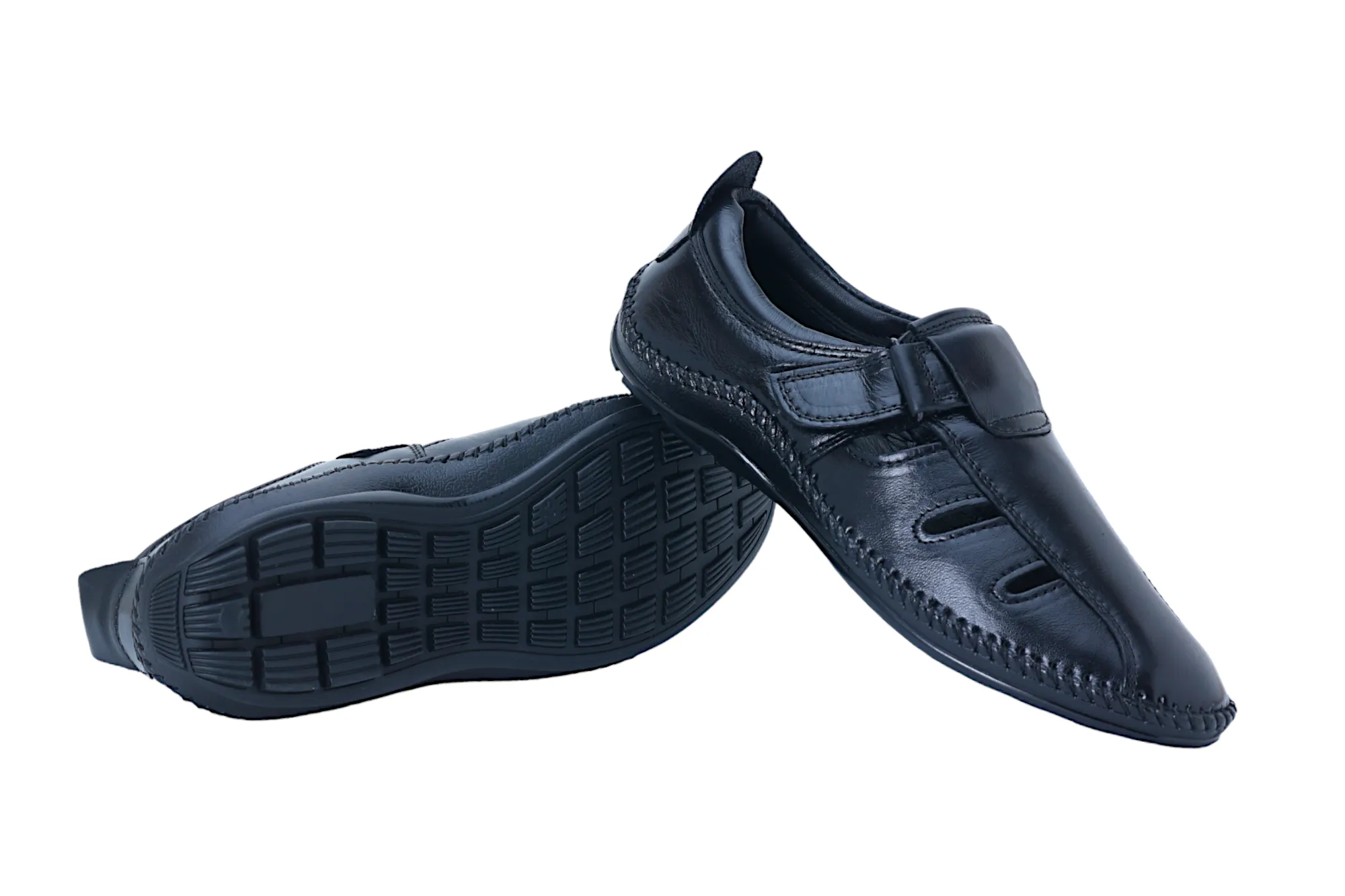Mens leather sandal 32238