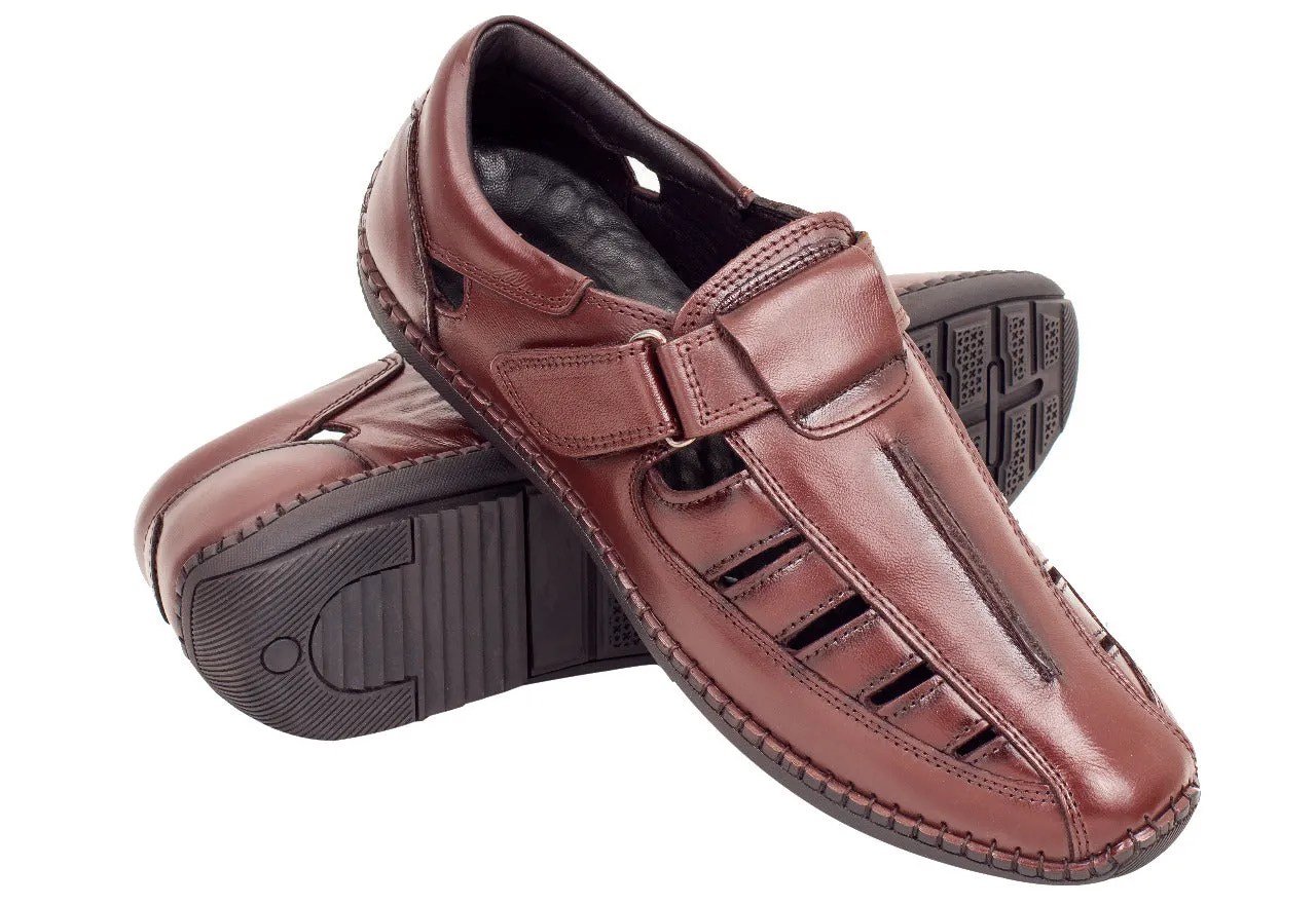Mens leather sandal 997830