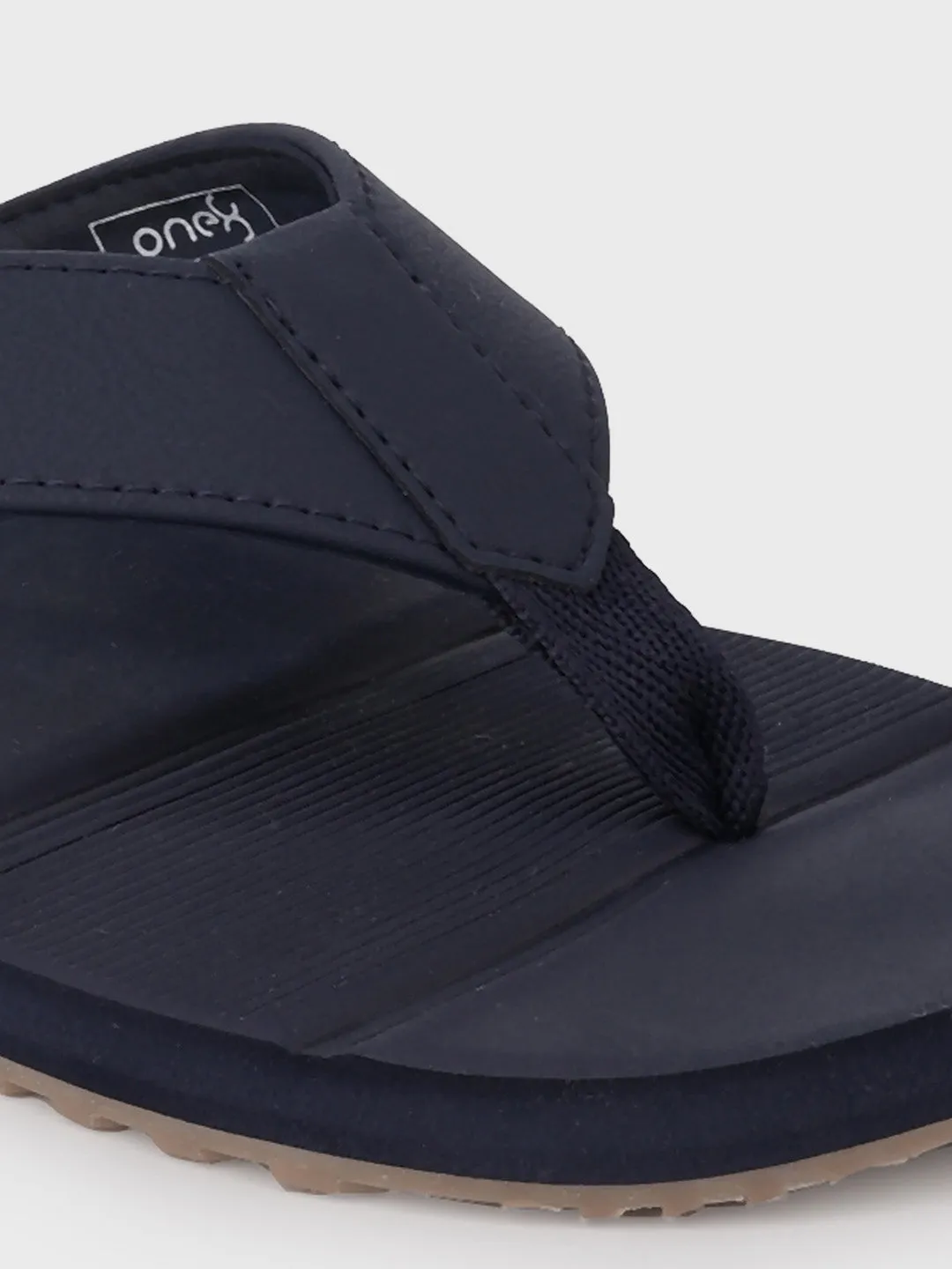 Men's Light-Weight Anti-Skid Bounce Back Mid-Sole Comfortable All Day Wear Slip-ons Slippers/Chappals/Flip-Flops