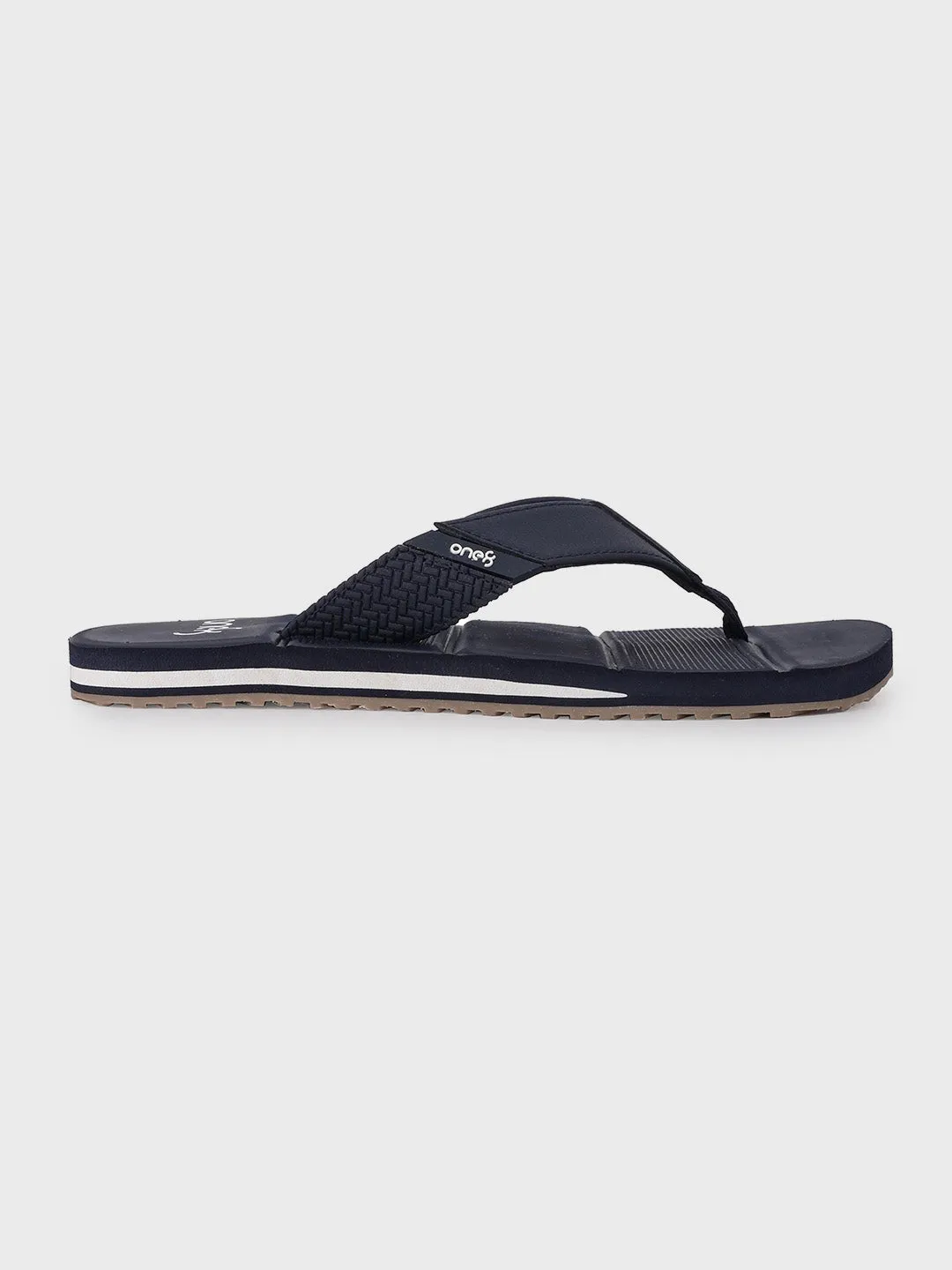 Men's Light-Weight Anti-Skid Bounce Back Mid-Sole Comfortable All Day Wear Slip-ons Slippers/Chappals/Flip-Flops