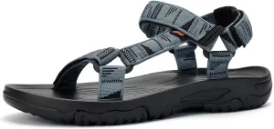 Men's Sport Hiking Sandals with Arch Support Lightweight EVA Midsole Outdoor Beach Water Sandal