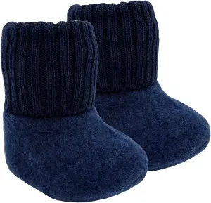 Merino Wool Fleece Baby Socks: Newborn Infant Organic Thermal Booties, 0-12 months