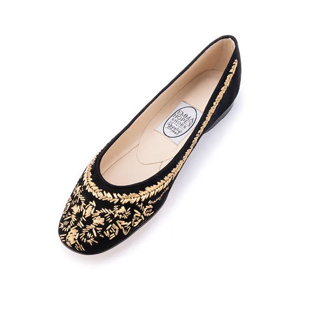 Metal Thread ballet - Black