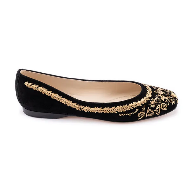 Metal Thread ballet - Black