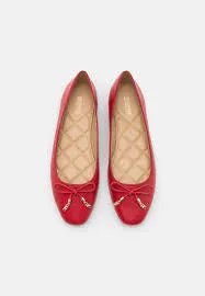 MICHAEL KORS LEATHER BALLET SHOES SIZE 8