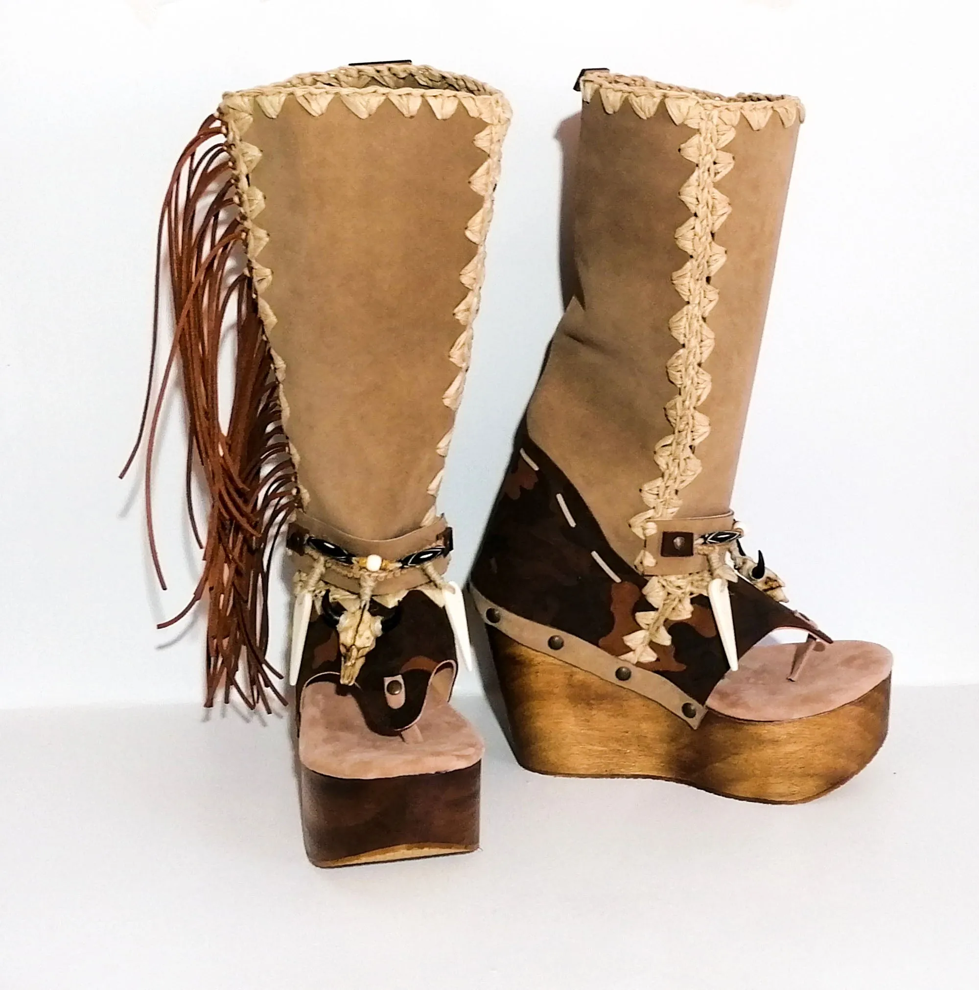 Military Flip Flop Boots