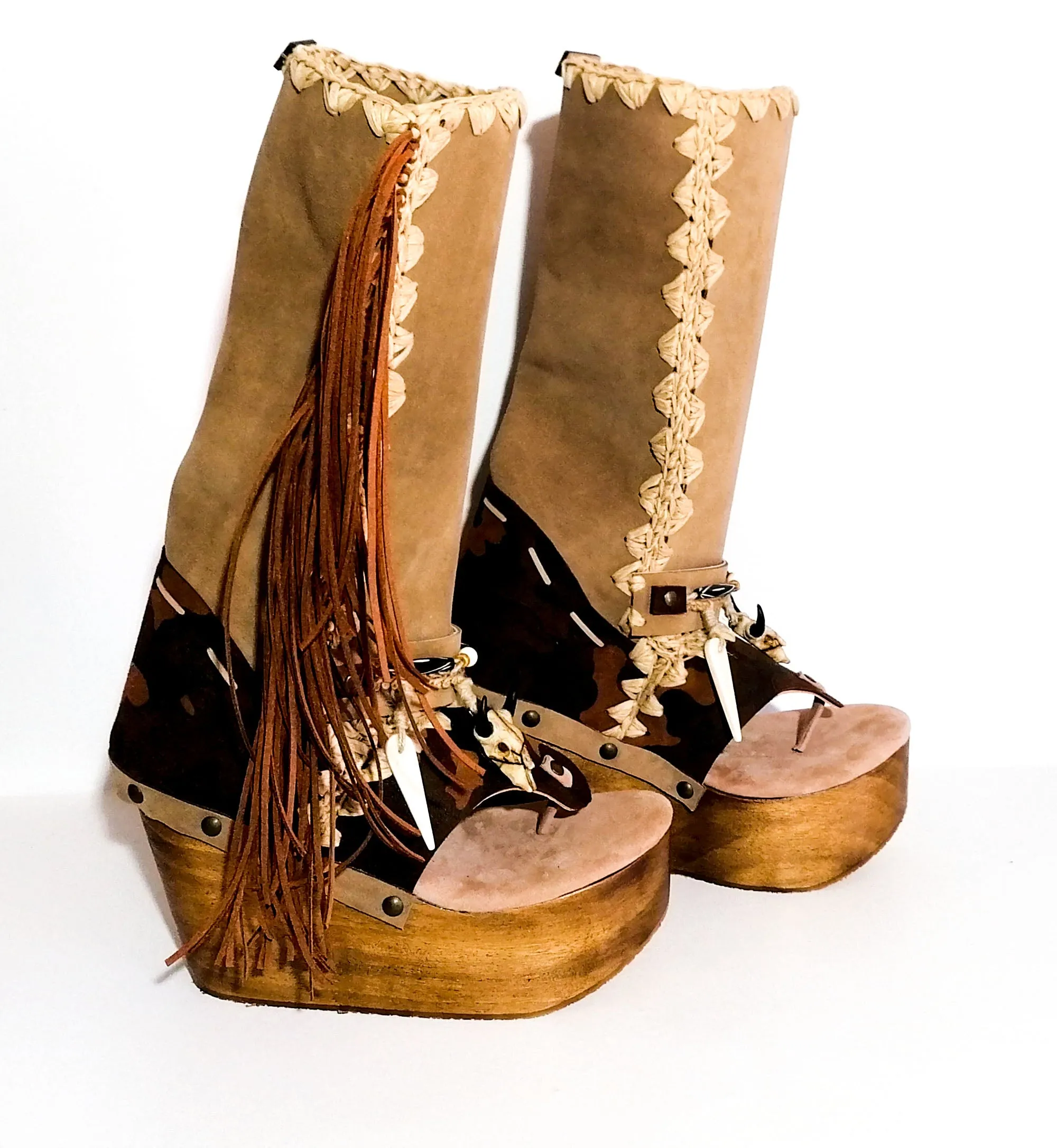 Military Flip Flop Boots