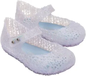 mini melissa Girl's Mini Campana Papel Bb (Toddler) Ballet Flat