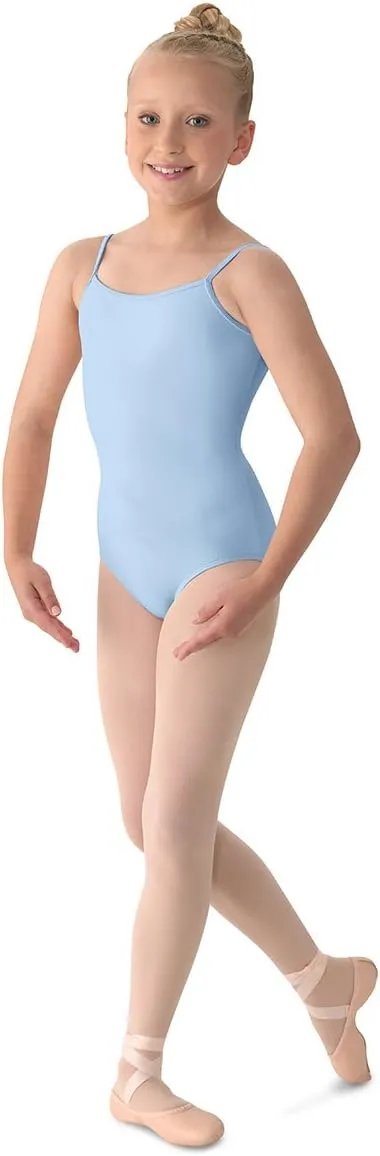 Mirella Girl's Classic V-Back Camisole Dance Leotard