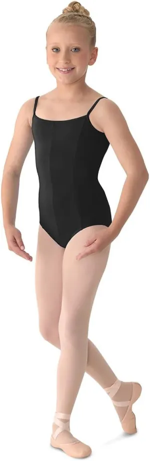 Mirella Girl's Princess Seam V-Front Camisole Dance Leotard
