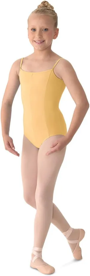 Mirella Girl's Princess Seam V-Front Camisole Dance Leotard