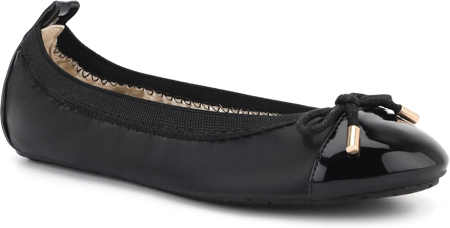 Miss Samantha Ballet Flat in Red Plaid - Kids