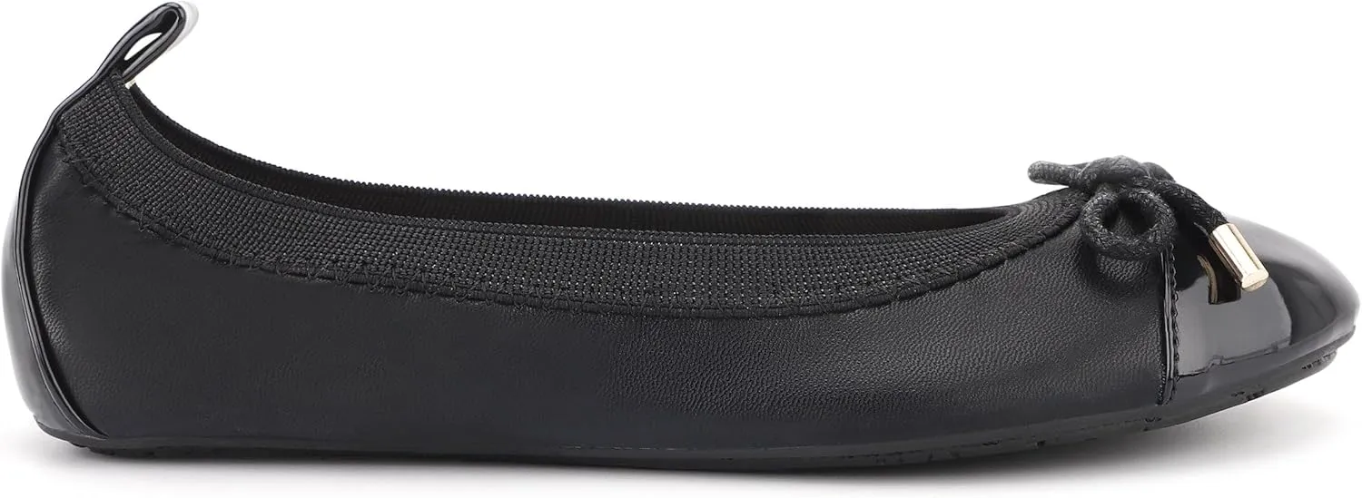 Miss Samantha Ballet Flat in Red Plaid - Kids
