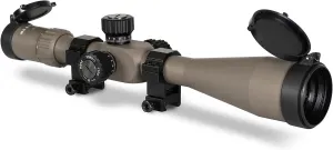 Monstrum G3 6-24x50 First Focal Plane FFP Rifle Scope with Illuminated MOA Reticle and Adjustable Objective