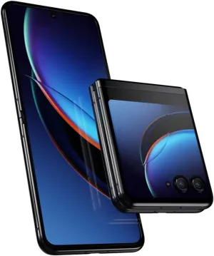 Moto Razr  5G 2023 (256GB, 8GB) 6.9" Foldable AMOLED, Snapdragon 8  Gen 1, US 5G / Global 4G LTE (AT&T Unlocked for T-Mobile, Metro, Verizon) XT2321-5 (Black) (Renewed)