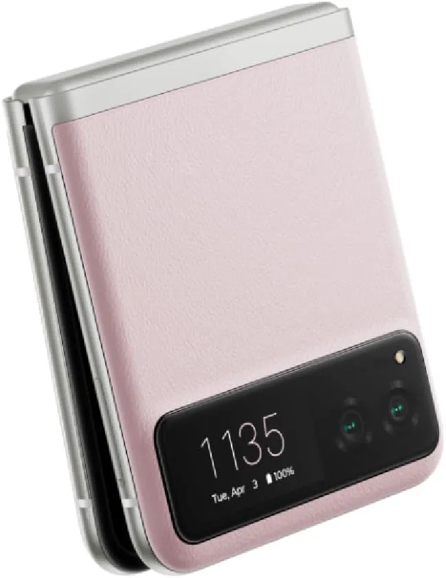 Motorola razr | 2023 | Unlocked | Made for US 8/128 | 32MP Camera | Cherry Blossom, 73.95 x 170.82 x 7.35mm