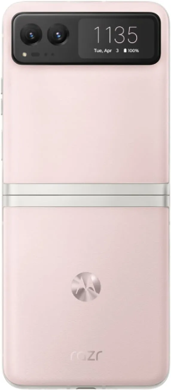 Motorola razr | 2023 | Unlocked | Made for US 8/128 | 32MP Camera | Cherry Blossom, 73.95 x 170.82 x 7.35mm