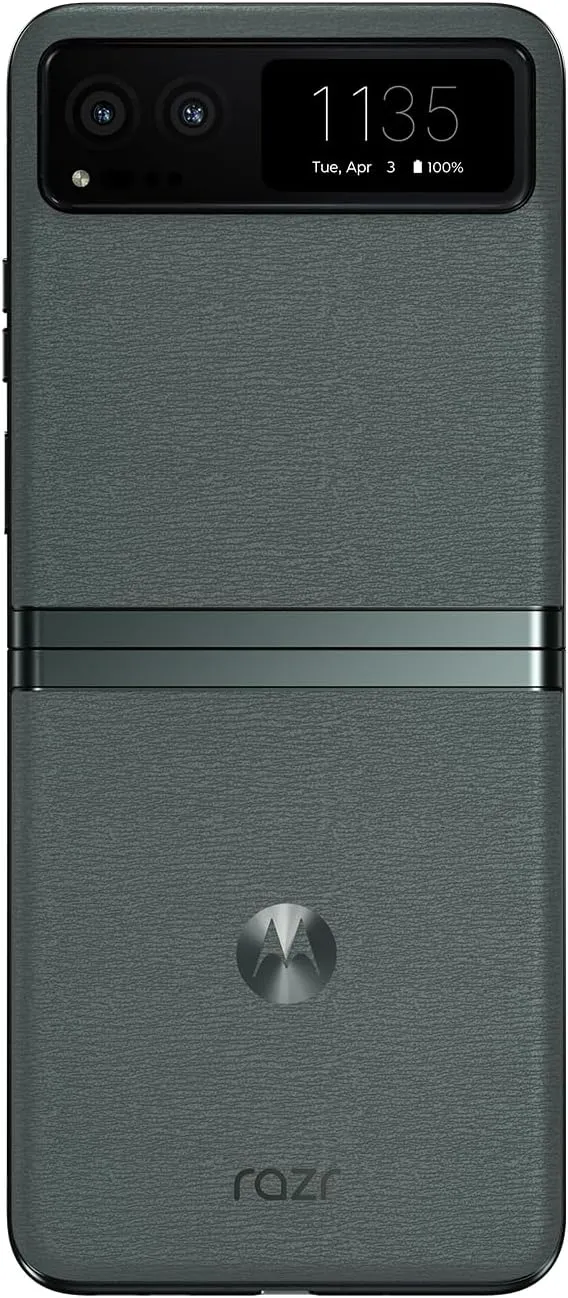 Motorola razr | 2023 | Unlocked | Made for US 8/128 | 32MP Camera | Sage Green, 73.95 x 170.82 x 7.35mm