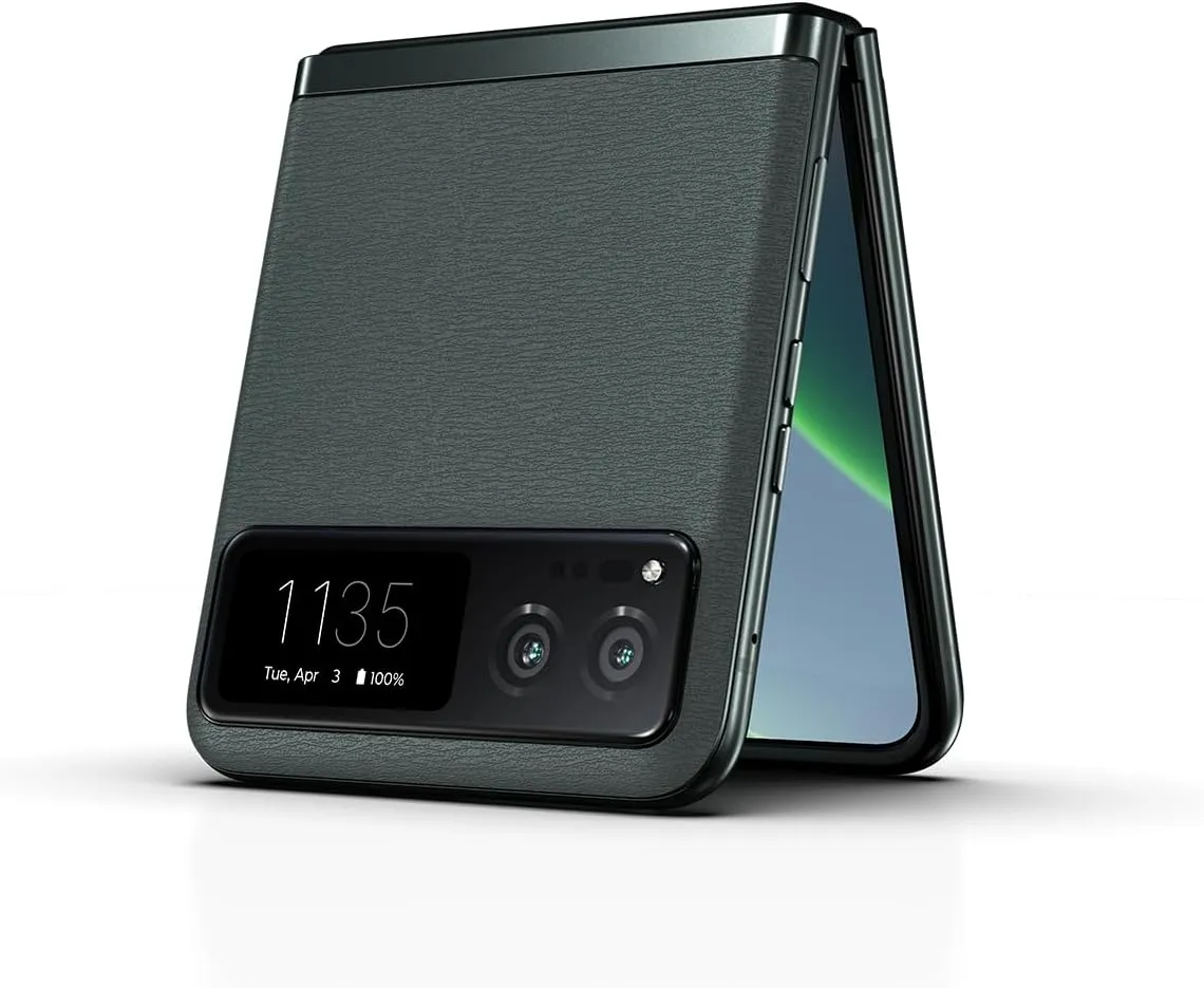 Motorola razr | 2023 | Unlocked | Made for US 8/128 | 32MP Camera | Sage Green, 73.95 x 170.82 x 7.35mm