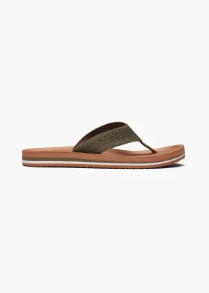Napoli Flip Flop in Nut