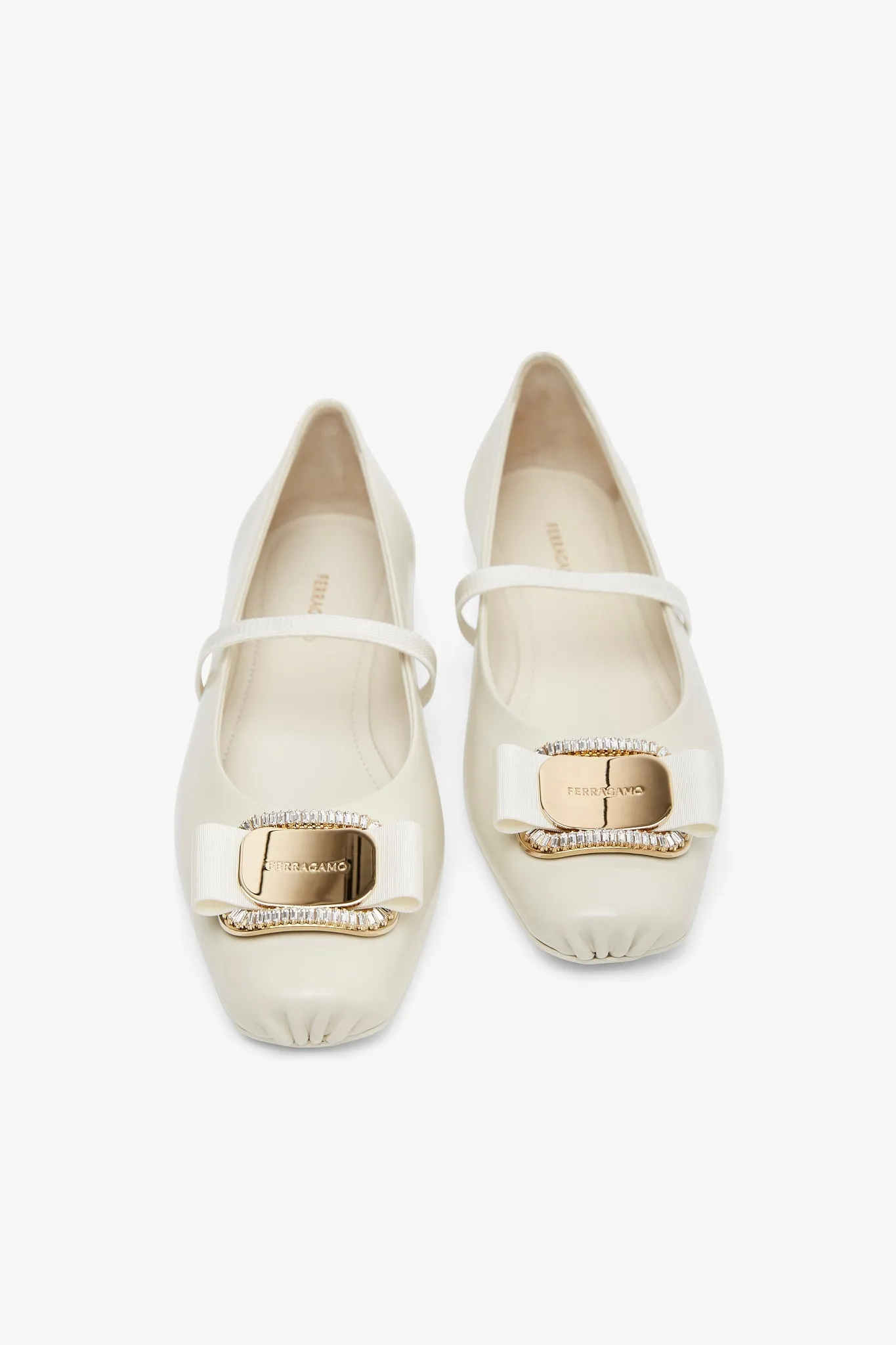 New Vara bridal ballet flats