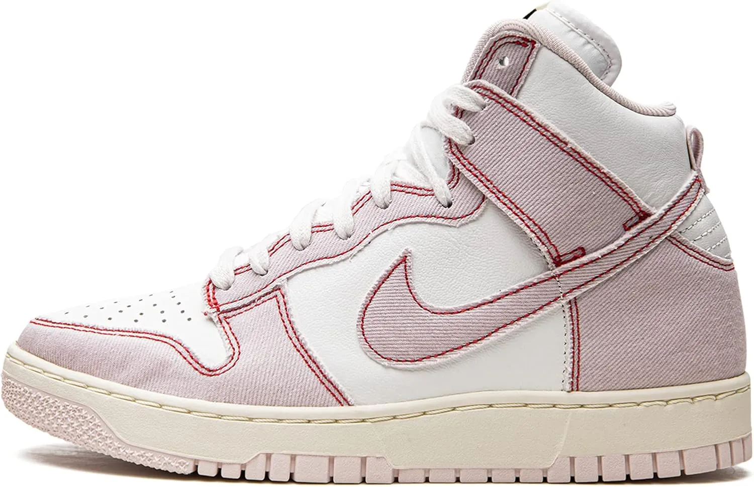Nike Mens Dunk High 1985 DQ8799 100 Barely Rose Denim - Size 5