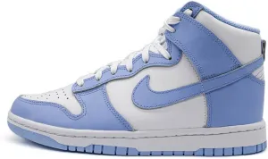 Nike Women's WMNS Dunk High Aluminum, University Blue/White/White, 6W