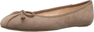 NINE WEST Women's Batoka Suede Ballet Flat