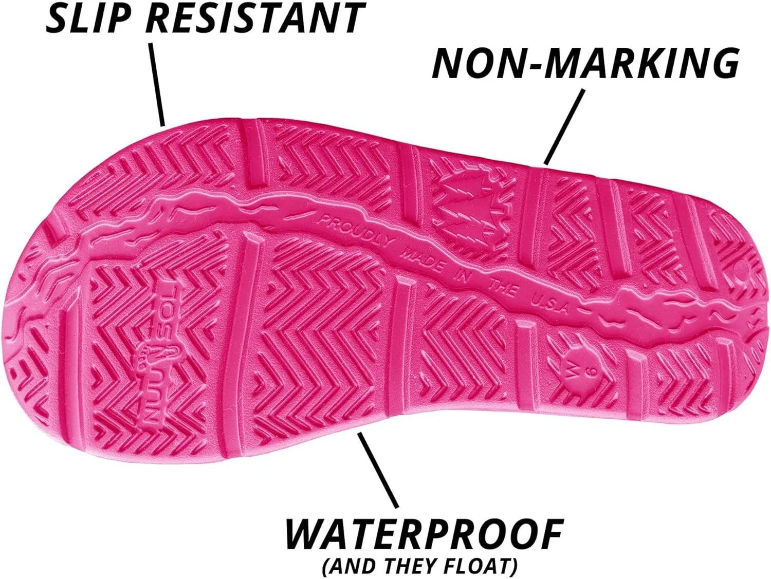 NUUSOL Unisex Cascade Flip Flops; Non-Slip Hiking/Plantar Fasciitis Footwear; Soft Cushion, Lightweight & Comfortable; Arch Support & Textured Footbed, Pain Relief for Joint, Neck & Back Injuries