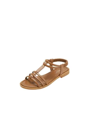 Open Toe Flat Sandals