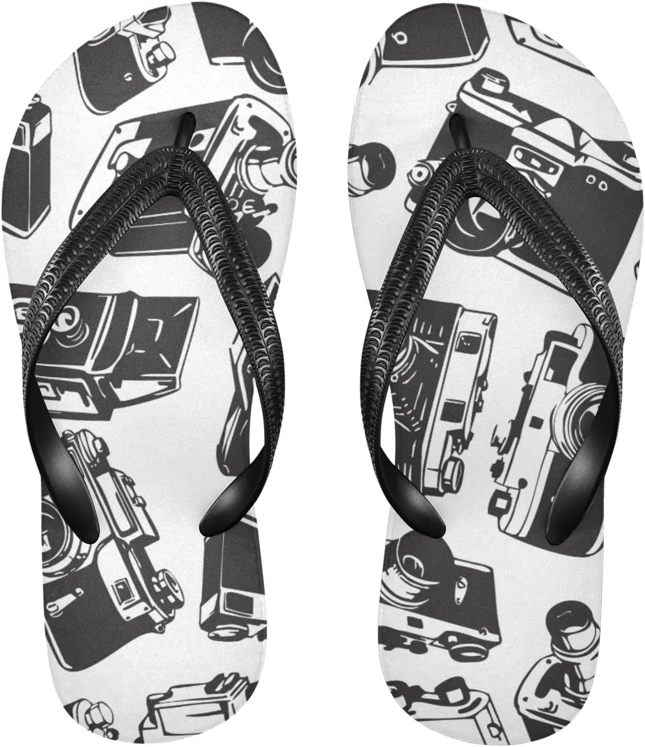 Oyihfvs Flip Flops Flip Sandal Home Slippers Hotel Spa Bedroom for Men Women XS-XXL