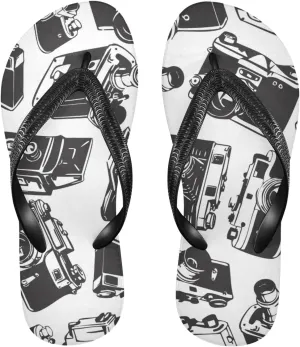 Oyihfvs Flip Flops Flip Sandal Home Slippers Hotel Spa Bedroom for Men Women XS-XXL