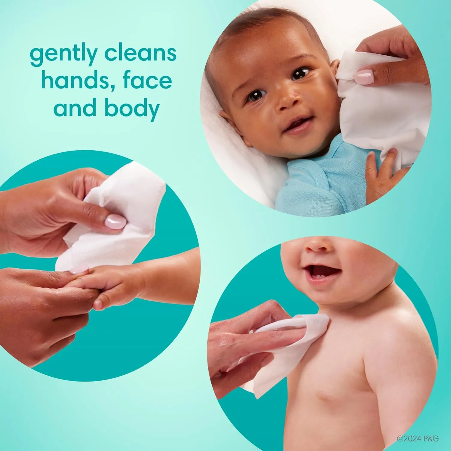 Pampers Swaddlers 360 Pull-On Diapers, Size 5, 116 Count, with Sensitive Water Based Baby Wipes 12 Flip-Top Packs (1008 Wipes Total)
