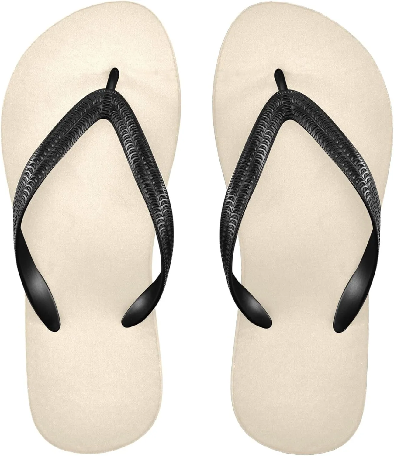 Papaya Whip Flip Flops for Women/Men Sandals Home Slippers Hotel Spa Bedroom Travel Beach