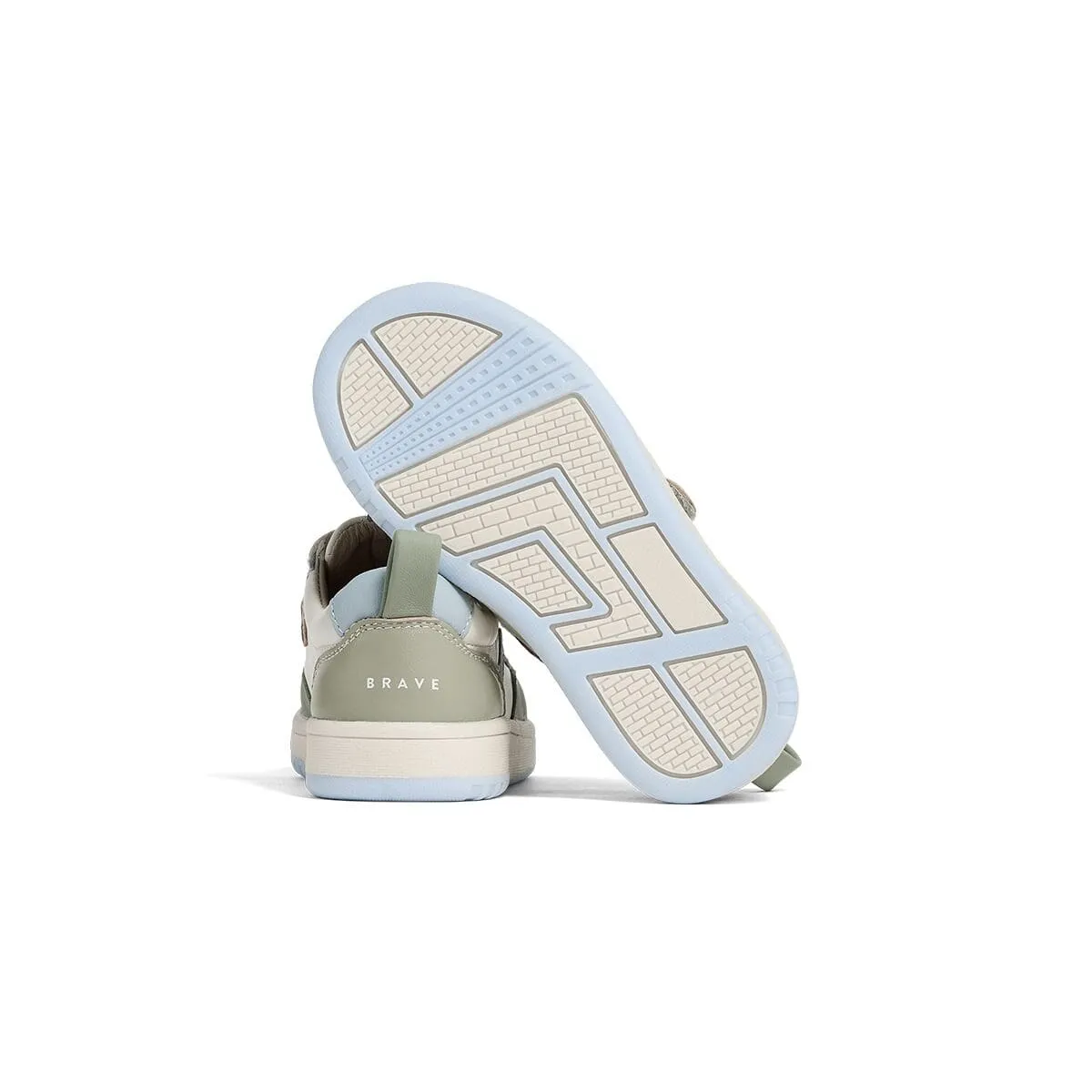 Playground Trainer in Sage Combo