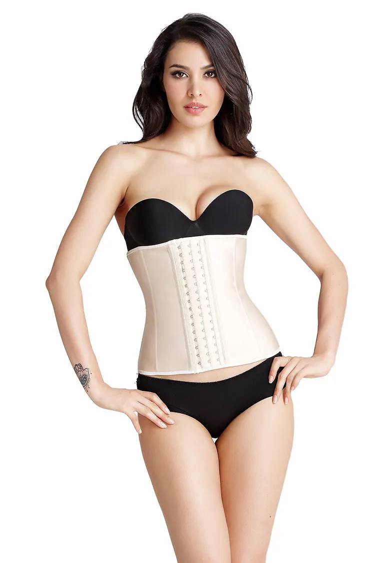 Plus Size Steel Boned Latex Waist Cincher