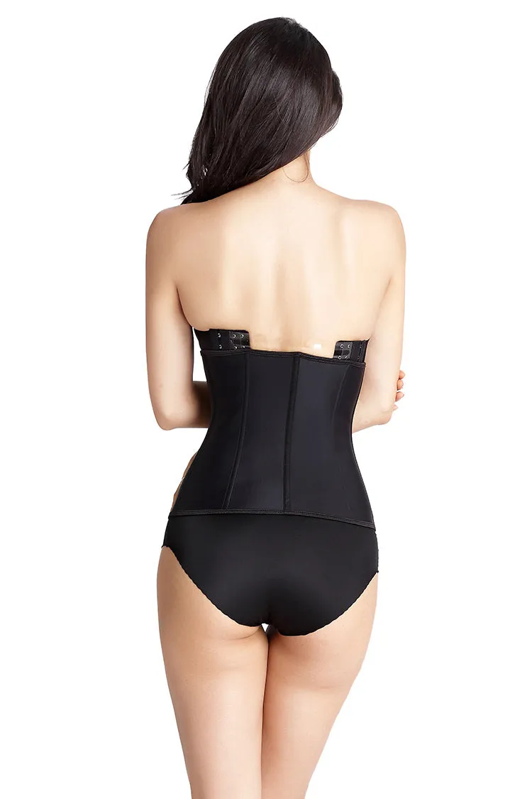 Plus Size Steel Boned Latex Waist Cincher