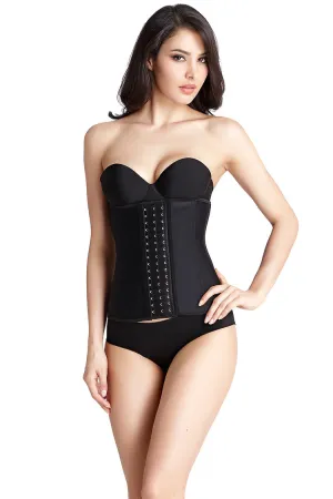 Plus Size Steel Boned Latex Waist Cincher