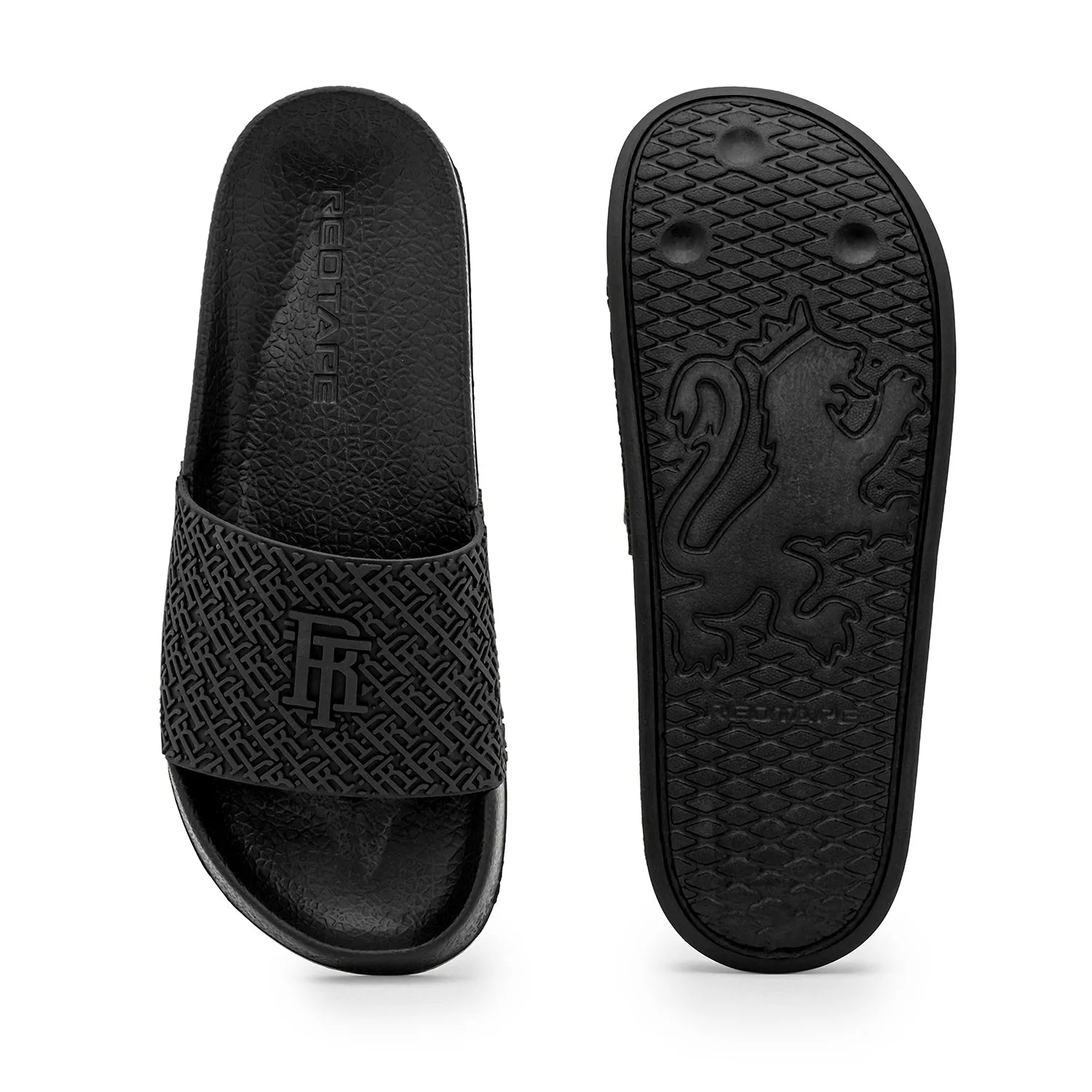 Red Tape Casual Flip-Flop Sliders for Men | Refined Round-Toe Shape with the Relaxing Slip-On Support